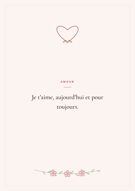 Pack amour